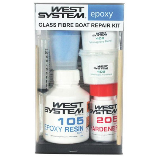 West Glass Fibre Boat Repair Kit 105K