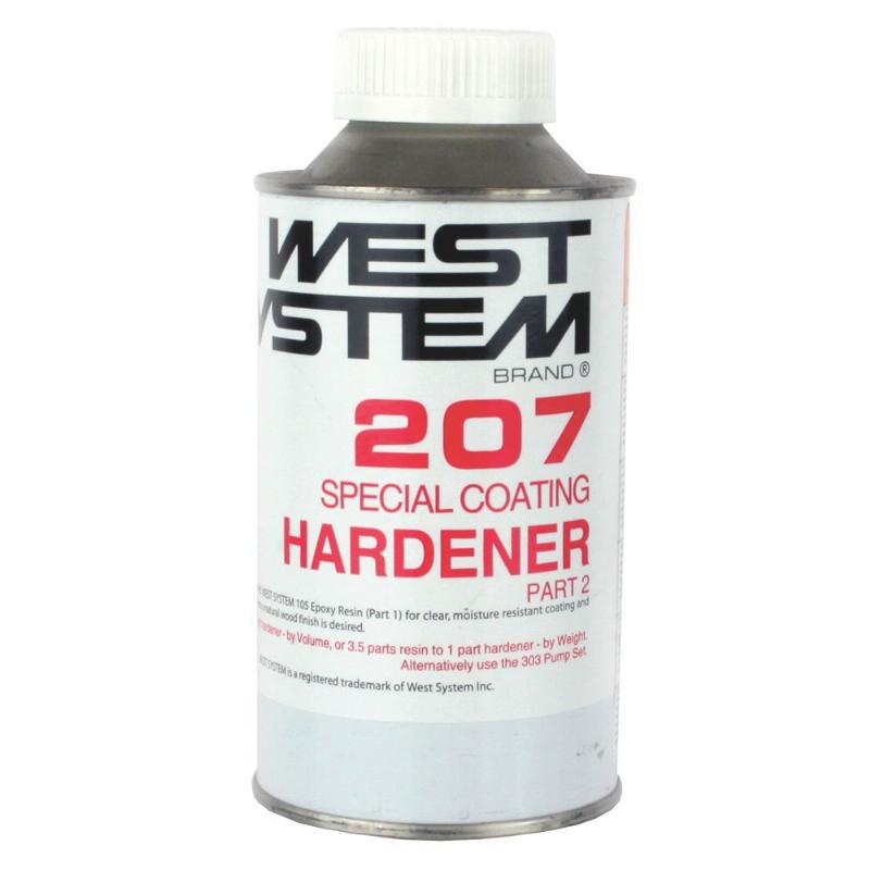 West 207A Hardener Clear Coat 0.29 Kg