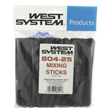 West 804 Mixing Sticks Plastic Pack 25