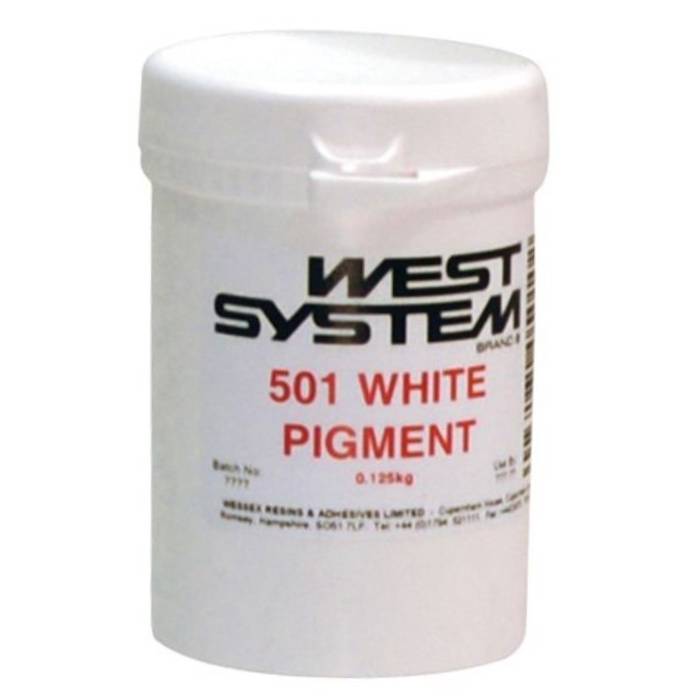 West 501 White Pigment 125 Grams